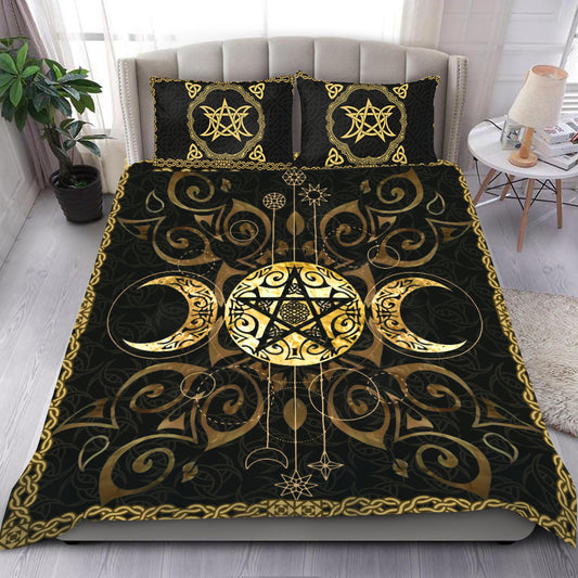 Moon & Sun Wicca Bedding Set HT12062007-NM-Bedding Set-NM-Twin-Vibe Cosy™