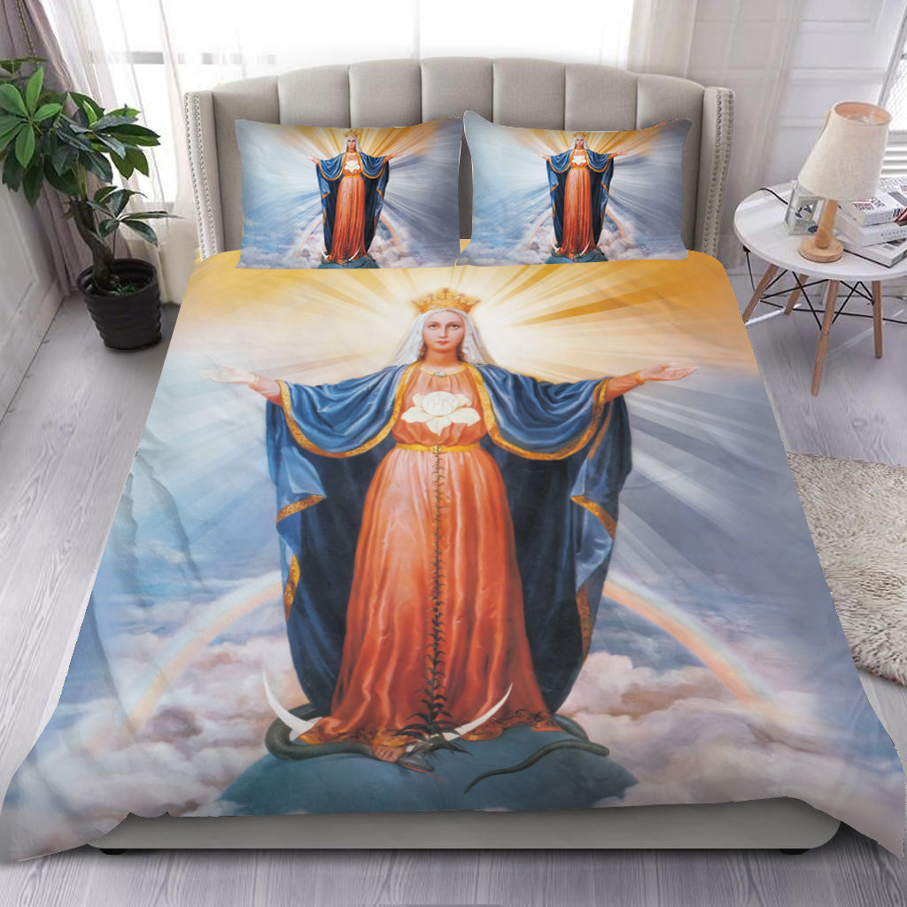 Our Lady Of Fatima Bedding Set QB06112002-TH-BEDDING SETS-TQH-Twin-Vibe Cosy™