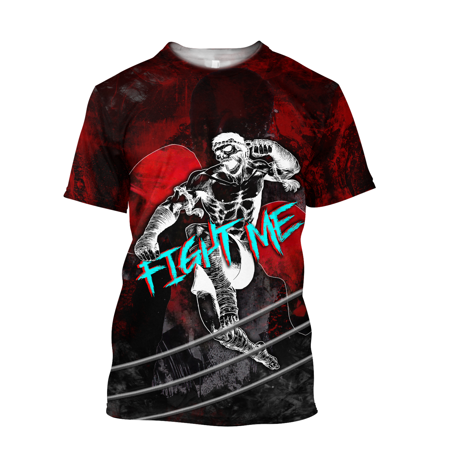 Fight me Muaythai Kickboxing 3D Printed MH200520-Apparel-ML-T-Shirt-S-Vibe Cosy™