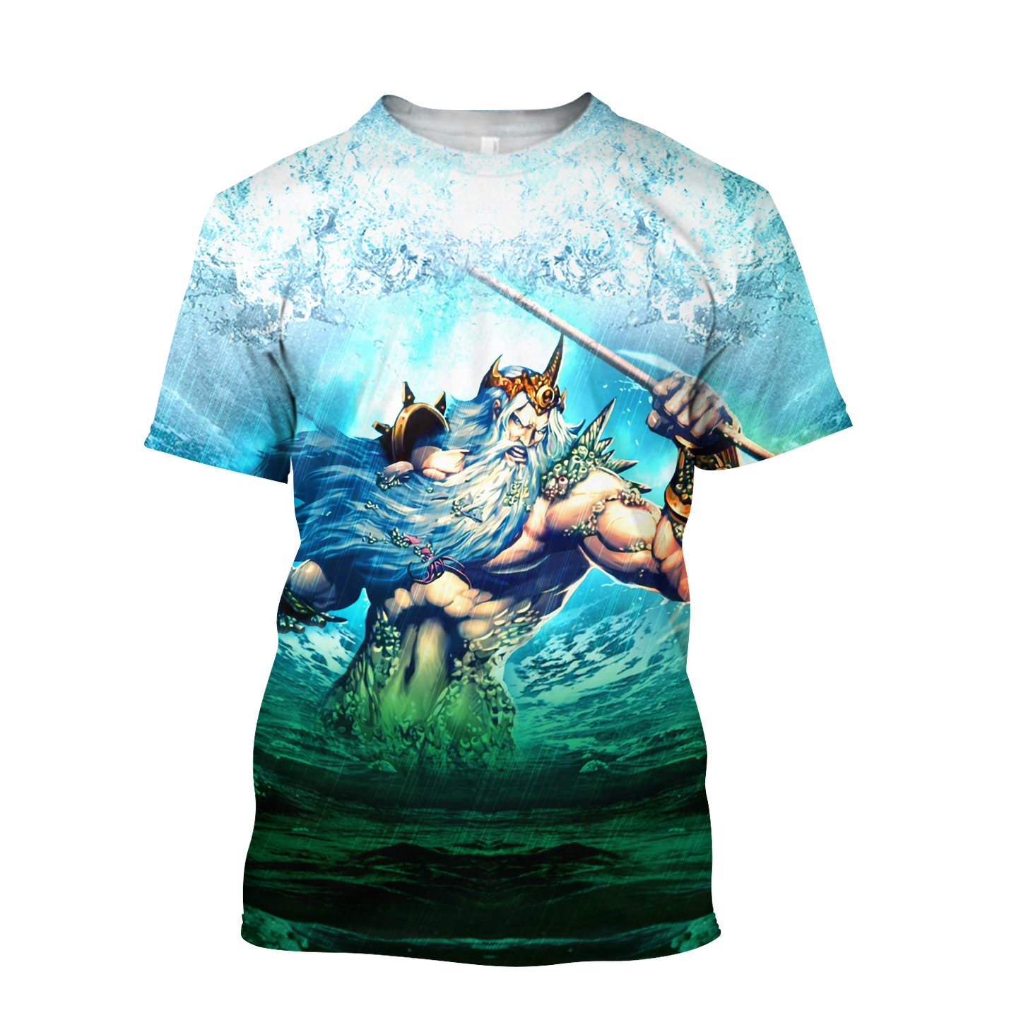 Poseidon Over 3D Printed MH260520-Apparel-ML-T-Shirt-S-Vibe Cosy™