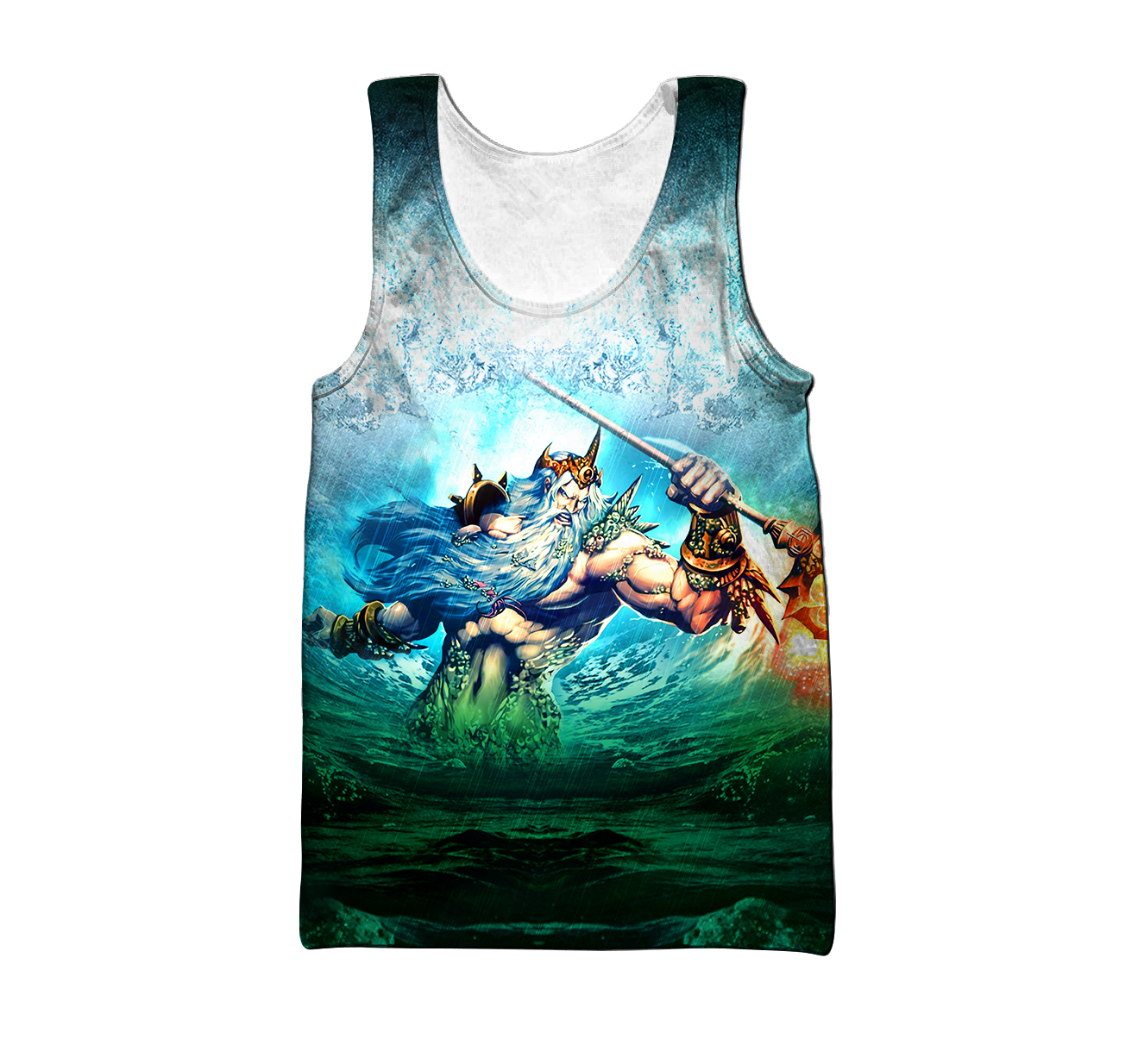 Poseidon Over 3D Printed MH260520-Apparel-ML-Tank Top-S-Vibe Cosy™