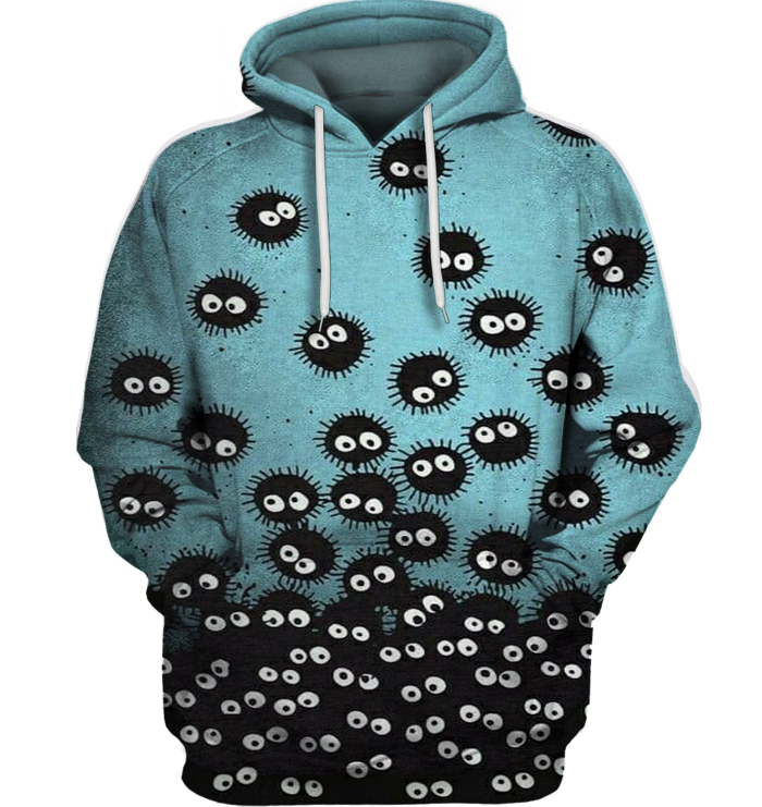 3D All Over Print Mononoke 10 Shirt-Apparel-HbArts-Hoodie-S-Vibe Cosy™