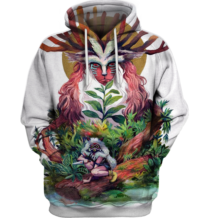 3D All Over Print Mononoke 12 Shirt-Apparel-HbArts-Hoodie-S-Vibe Cosy™