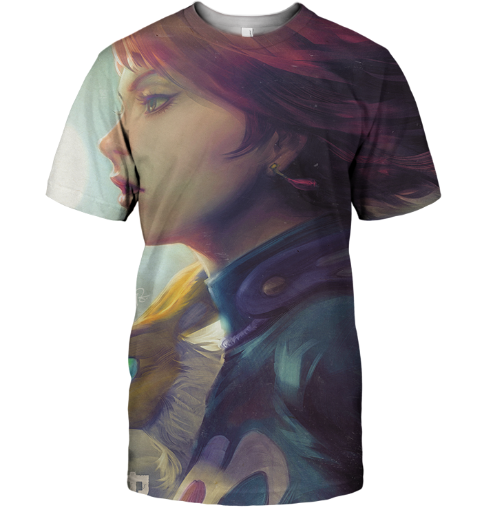 3D All Over Print Mononoke 17 Shirt-Apparel-HbArts-T-Shirt-S-Vibe Cosy™