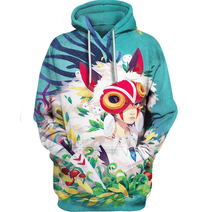 3D All Over Print Mononoke 22 Shirt-Apparel-HbArts-Hoodie-S-Vibe Cosy™
