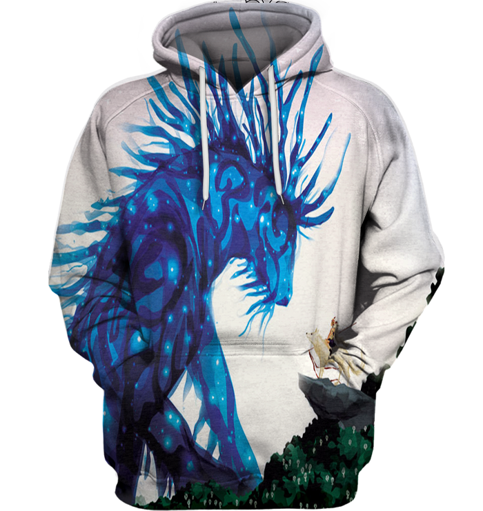 3D All Over Print Mononoke 05 Shirt-Apparel-HbArts-Hoodie-S-Vibe Cosy™