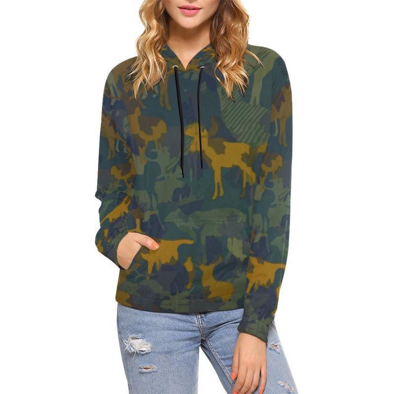 MOOSE CAMO PATTERN ALL OVER PRINT HOODIE - BN04-Apparel-Khanh Arts-Hoodie-S-Vibe Cosy™
