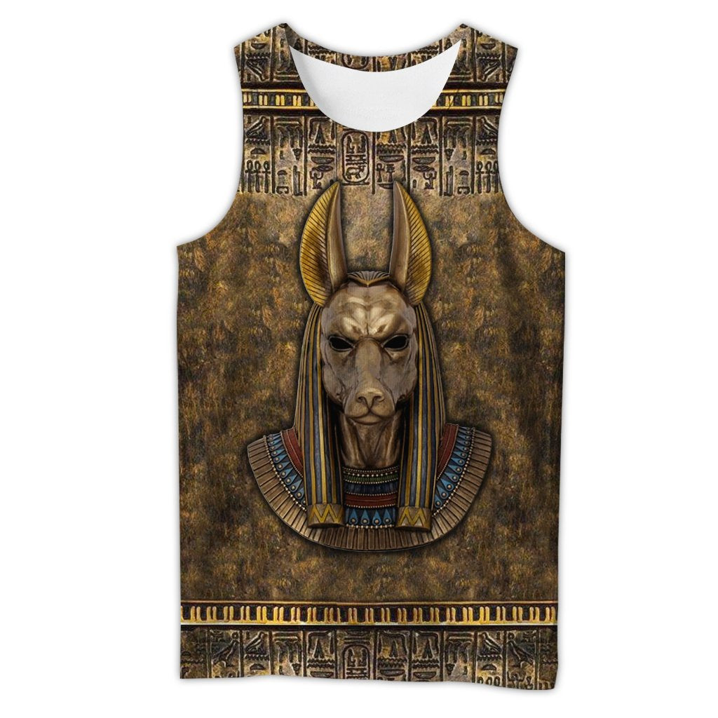 Anubis Ancient Egypt 3D All Over Printed Hoodie Clothes MP030302-Apparel-MP-Tank Top-S-Vibe Cosy™