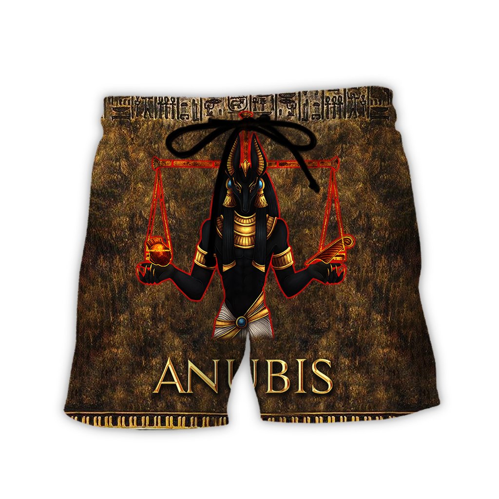 Ancient Egypt Anubis 3D All Over Printed Clothes Hoodie MP030304-Apparel-MP-Shorts-S-Vibe Cosy™