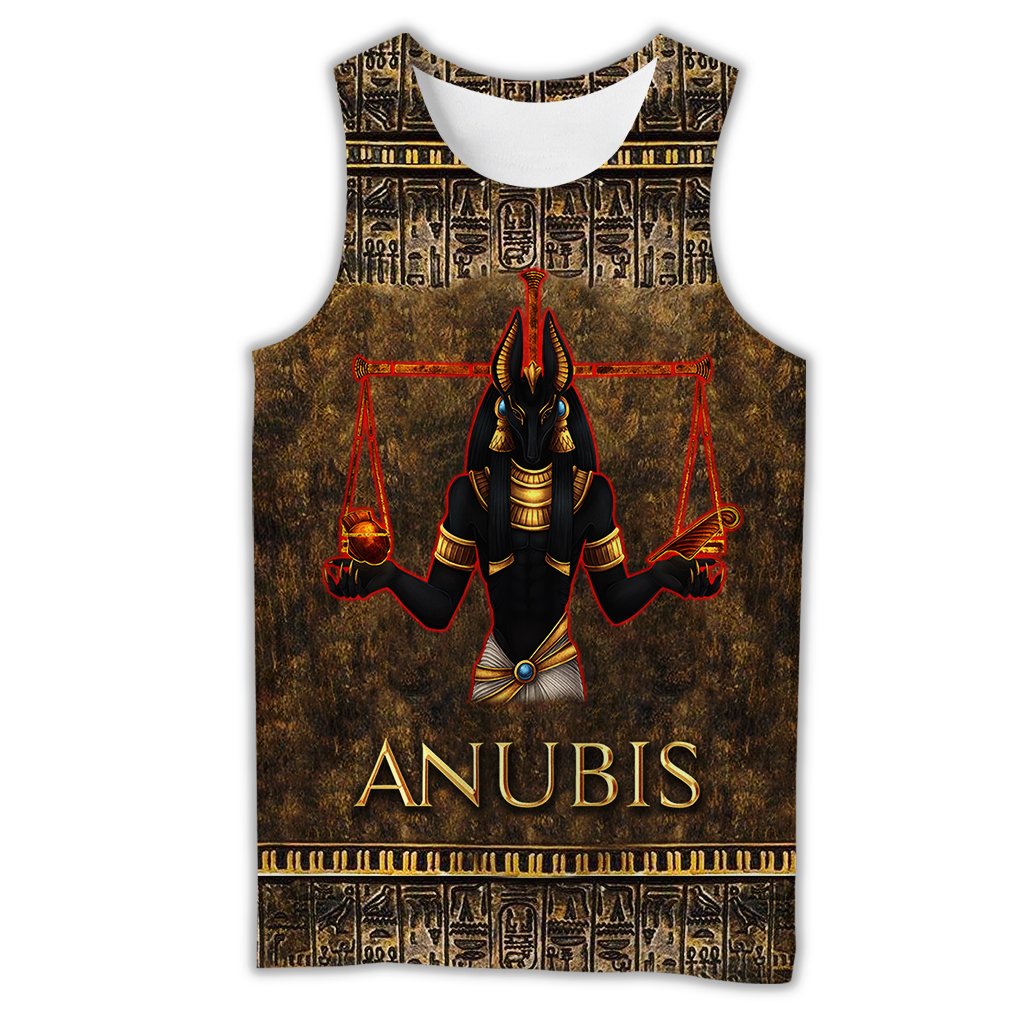 Ancient Egypt Anubis 3D All Over Printed Clothes Hoodie MP030304-Apparel-MP-Tank Top-S-Vibe Cosy™