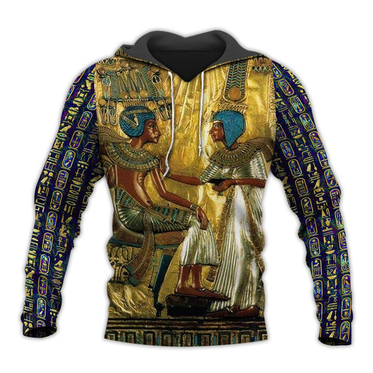 Ancient Egypt Wallpaper 3d All Over Printed Hoodie MP030308-Apparel-MP-Hoodie-S-Vibe Cosy™