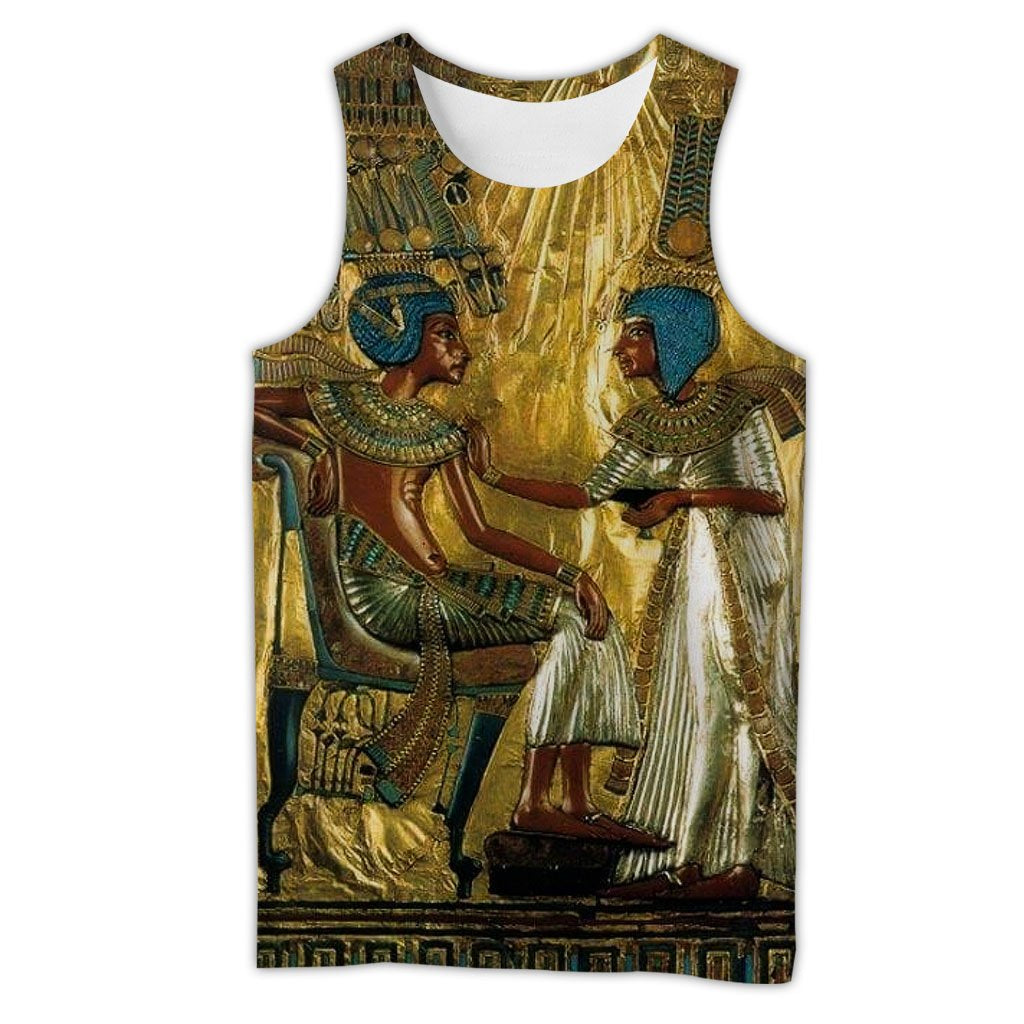 Ancient Egypt Wallpaper 3d All Over Printed Hoodie MP030308-Apparel-MP-Tank Top-S-Vibe Cosy™