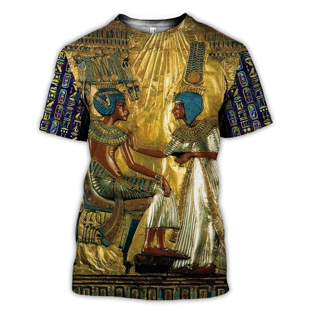 Ancient Egypt Wallpaper 3d All Over Printed Hoodie MP030308-Apparel-MP-T-Shirt-S-Vibe Cosy™
