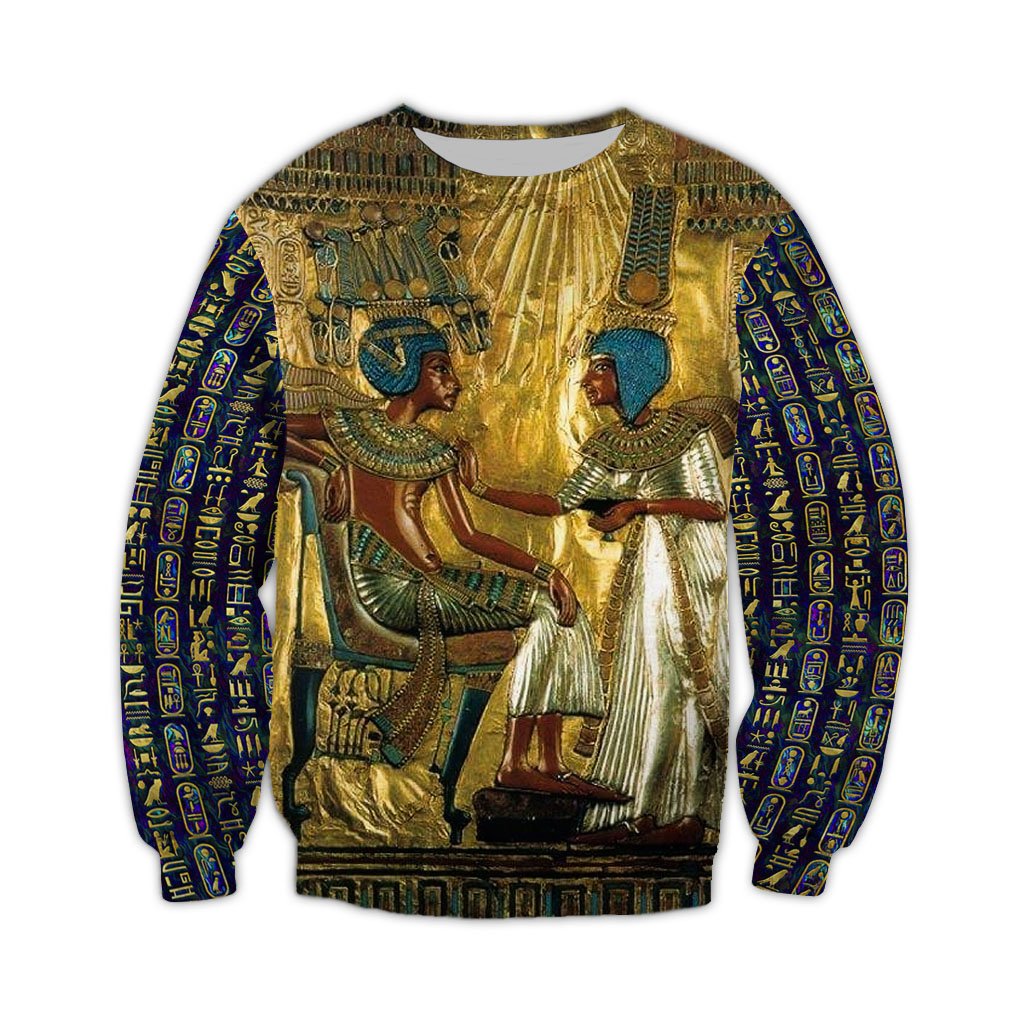 Ancient Egypt Wallpaper 3d All Over Printed Hoodie MP030308-Apparel-MP-Sweatshirts-S-Vibe Cosy™