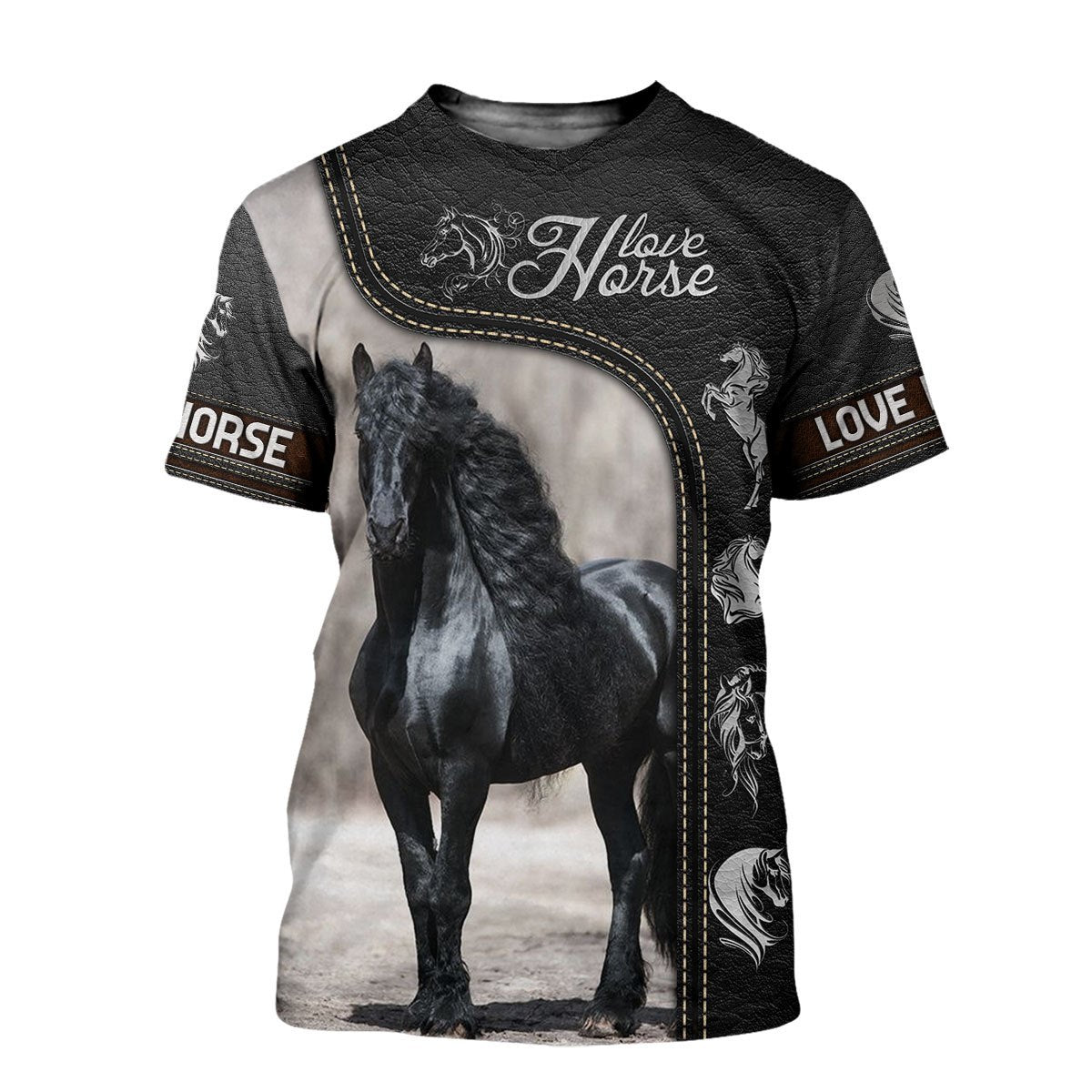 Love Horse 3D All Over Printed Shirts MP050401 - Amaze Style™-Apparel