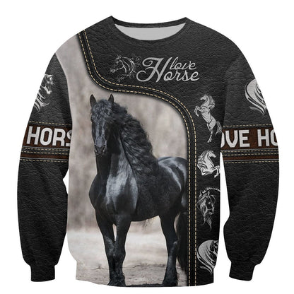 Love Horse 3D All Over Printed Shirts MP050401 - Amaze Style™-Apparel