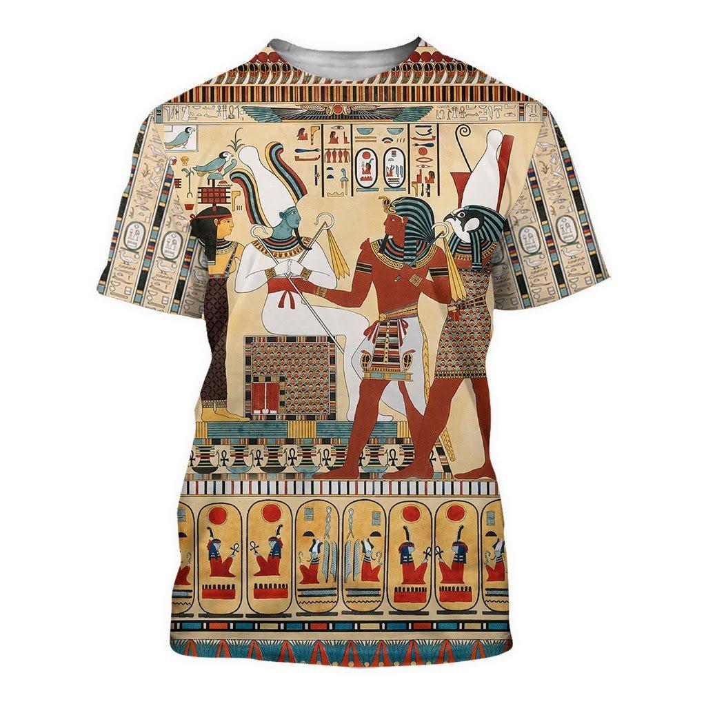 Ancient Egypt 3D All Over Printed Clothes Hoodie Shirt MP100301-Apparel-MP-T-Shirt-S-Vibe Cosy™