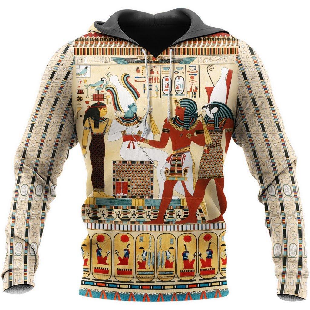 Ancient Egypt 3D All Over Printed Clothes Hoodie Shirt MP100301-Apparel-MP-Hoodie-S-Vibe Cosy™