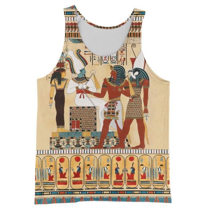 Ancient Egypt 3D All Over Printed Clothes Hoodie Shirt MP100301-Apparel-MP-Tank Top-S-Vibe Cosy™