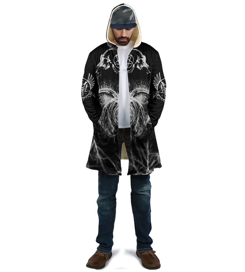 Satanic Tribal 3D All Over Printed Hoodie Shirts For Men And Women MP180303-Apparel-MP-Hoodie-S-Vibe Cosy™