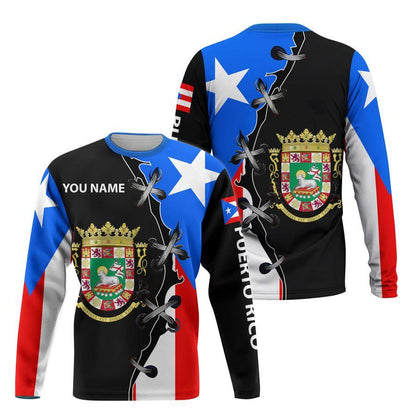 Puerto Rico Pround 3D All Over Prints Shirts For Men And Women MP22062001-Apparel-MP-Sweatshirt-S-Vibe Cosy™