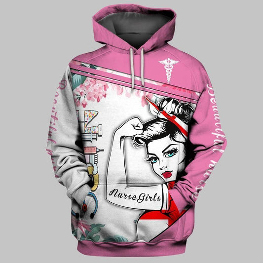 Nurse 3D All Over Printed Hoodie Shirt MP230301-MP-Hoodie-S-Vibe Cosy™