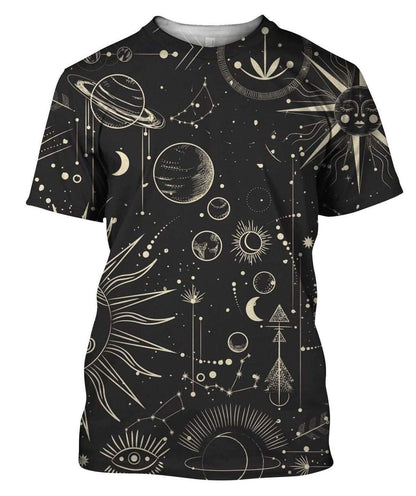 3D All Over Printed Shirts Hoodie Sun and Moon MP998-Apparel-MP-Hoodie-S-Vibe Cosy™