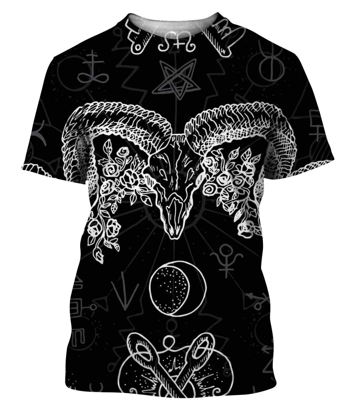 DEVILS HEAD WITH HORNS MP768-Apparel-MP-Hoodie-S-Vibe Cosy™