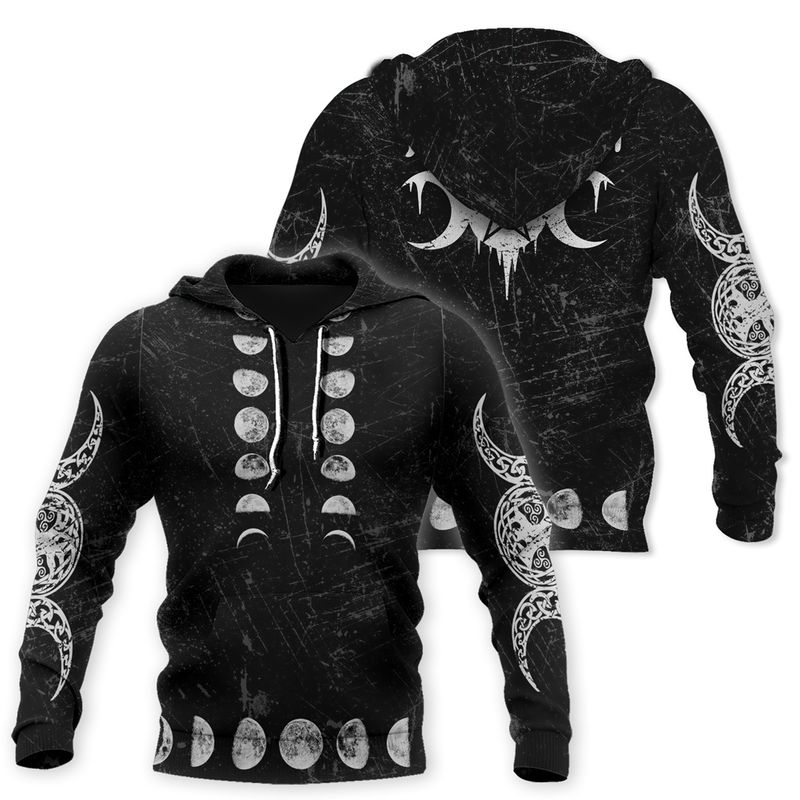 Witch Satanic Tribal 3D All Over Printed Hoodie Shirts For Men And Women MP824-Apparel-MP-Hoodie-S-Vibe Cosy™