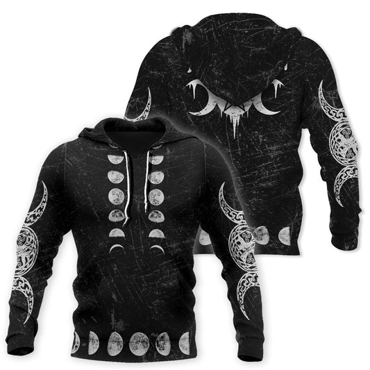 Witch Satanic Tribal 3D All Over Printed Hoodie Shirts For Men And Women MP824-Apparel-MP-Hoodie-S-Vibe Cosy™