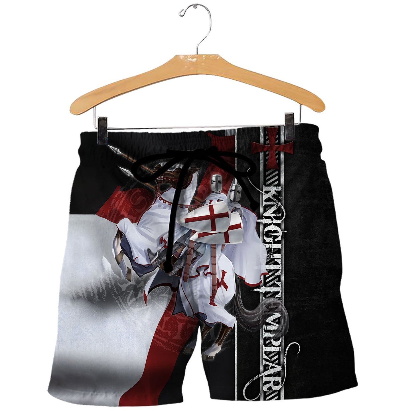 KNIGHT TEMPLAR 3D ALL OVER PRINTED SHIRTS MP919-Apparel-MP-Shorts-S-Vibe Cosy™