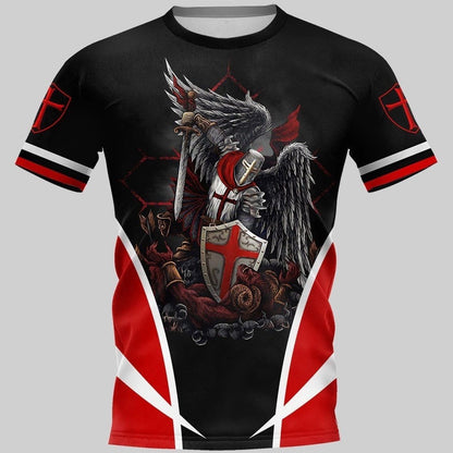 KNIGHTS TEMPLAR 3D ALL OVER SHIRTS FOR MEN AND WOMEN MP936-Apparel-MP-T-Shirt-S-Vibe Cosy™