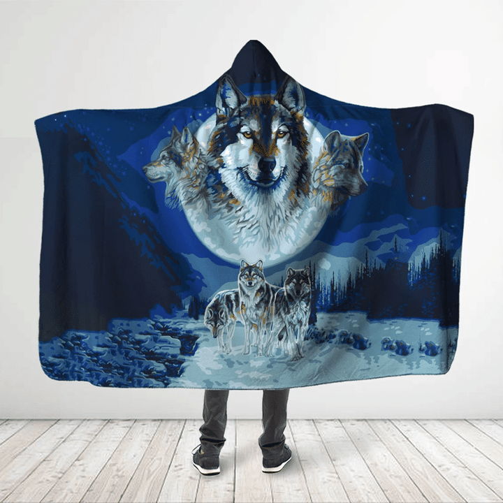 Native American Hooded Blanket