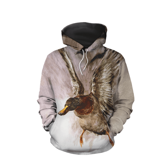 Mallard Duck Hunting 3D All Over Printed Shirts for Men and Women TT081101-Apparel-TT-Hoodie-S-Vibe Cosy™