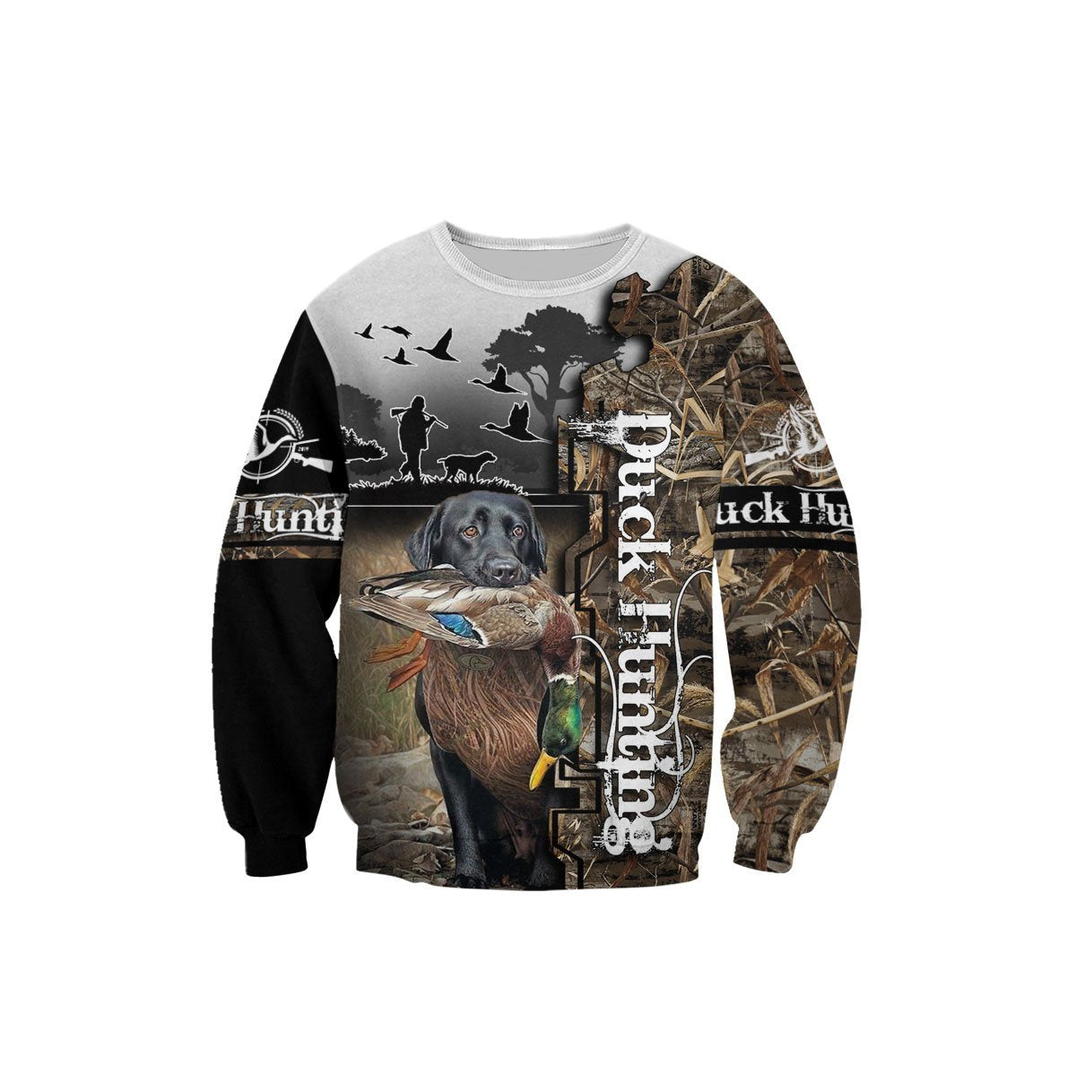 Mallard Duck Hunting 3D All Over Printed Shirts for Men and Women TT231006-Apparel-TT-Sweatshirts-S-Vibe Cosy™
