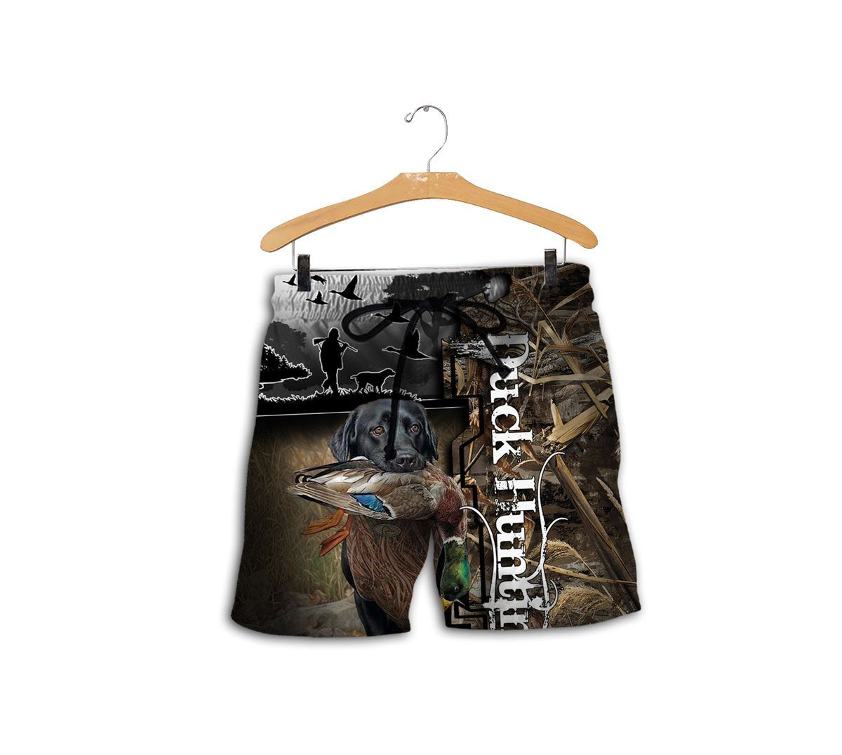 Mallard Duck Hunting 3D All Over Printed Shirts for Men and Women TT231006-Apparel-TT-Shorts-S-Vibe Cosy™