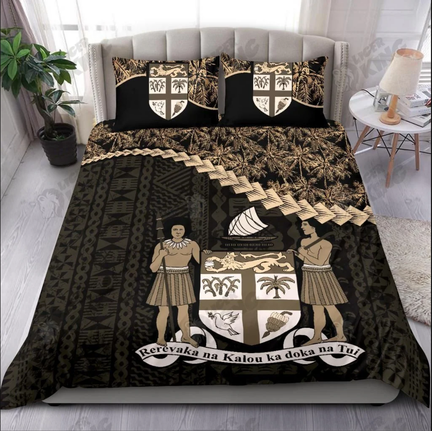 Fiji Lover Bedding Set With 2 Pillows Cover TQH20070101-BEDDING SETS-TQH-Twin-Vibe Cosy™