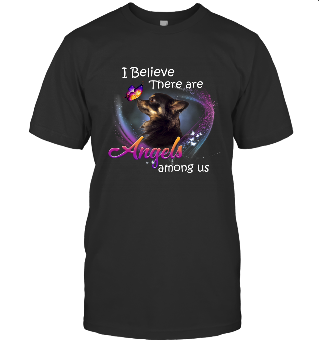 Pi281223 Black Chihuahua-Apparel-Amsbk-T-Shirt-Black-S-Vibe Cosy™