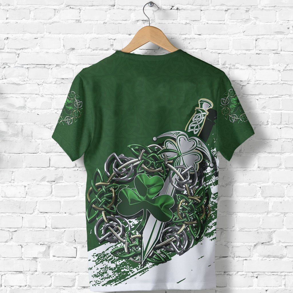 Celtic Shamrock & Sword Pullover Hoodie TT-Apparel-TT-Hoodie-S-Vibe Cosy™