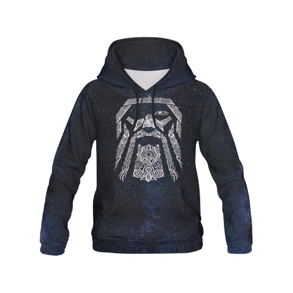 Viking Hoodie - Odin Symbol A6-ALL OVER PRINT HOODIES-HP Arts-Hoodie-XXXL-Vibe Cosy™