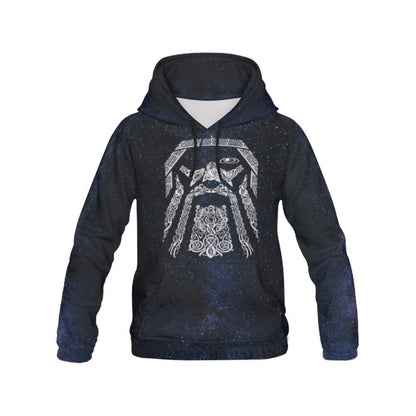 Viking Hoodie - Odin Symbol A6-ALL OVER PRINT HOODIES-HP Arts-Hoodie-XXXL-Vibe Cosy™