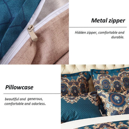 Bohemian Bedding Sets Floral Pattern-Home Decor-Ocean Gadget-US Single-Vibe Cosy™