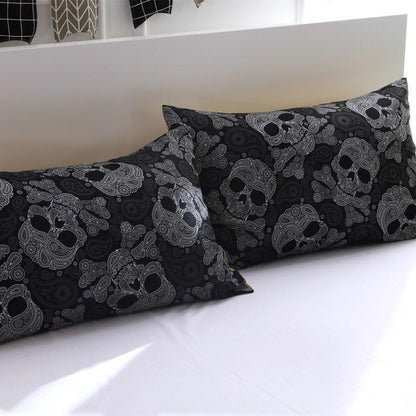 Skull Bedding-Bedding Set-6teenth Outlet-US Full-Vibe Cosy™