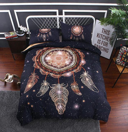 Bohemia Mandala Bedding Set-Home Decor-Ocean Gadget-9-US Twin-Vibe Cosy™
