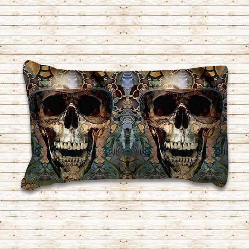 Bedding Set Floral Skull Gothic-6teenth Outlet-US Twin-Vibe Cosy™