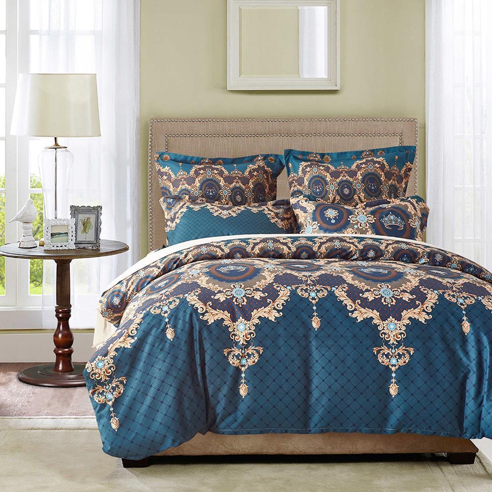 Bohemian Bedding Sets Floral Pattern-Home Decor-Ocean Gadget-US Single-Vibe Cosy™