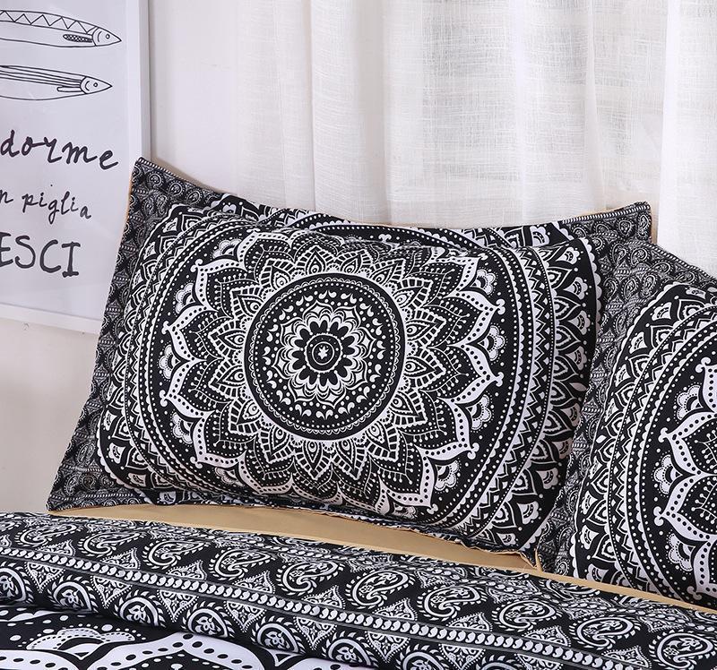 Mandala Geometric Ethnic Vanitas Bedding Set NHT170405-Home Decor-Ocean Gadget-1-US Full-Vibe Cosy™