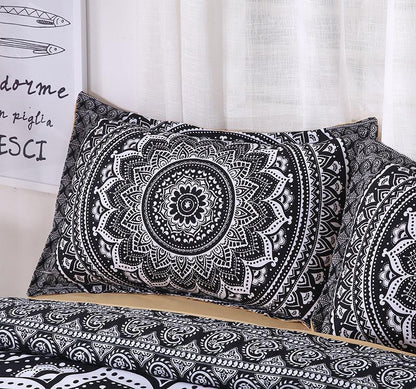 Mandala Geometric Ethnic Vanitas Bedding Set NHT170405-Home Decor-Ocean Gadget-1-US Full-Vibe Cosy™