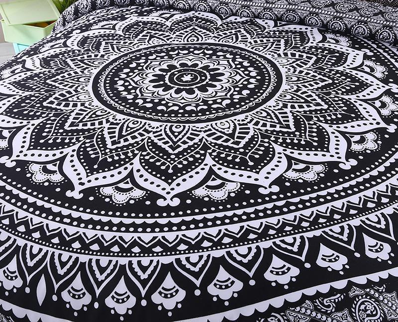 Mandala Geometric Ethnic Vanitas Bedding Set NHT170405-Home Decor-Ocean Gadget-1-US Full-Vibe Cosy™