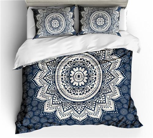 Mandala Geometric Ethnic Vanitas Bedding Set NHT170405-Home Decor-Ocean Gadget-2-US Full-Vibe Cosy™